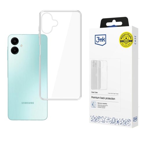 3mk Clear Case Samsung Galaxy A06 tok, átlátszó