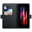 3MK Wallet Case Samsung Galaxy A16 oldalra nyíló tok, fekete