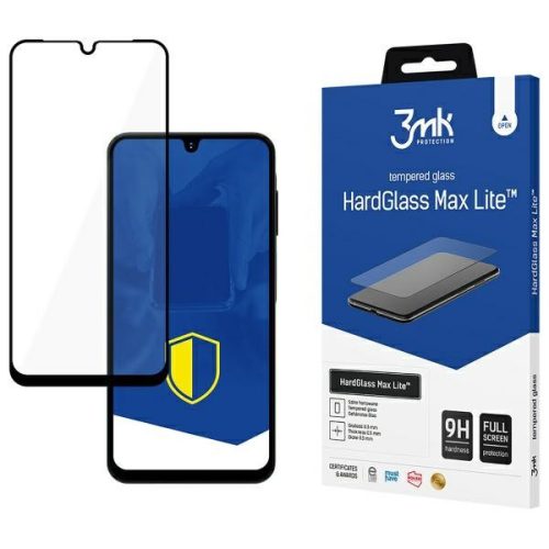 3MK HardGlass Max Lite Samsung Galaxy A16 teljes kijezős edzett üvegfólia