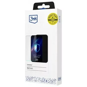   3MK ComfortDuo Clear Samsung Galaxy A16 tok + edzett üvegfólia 2in1, átlátszó matt