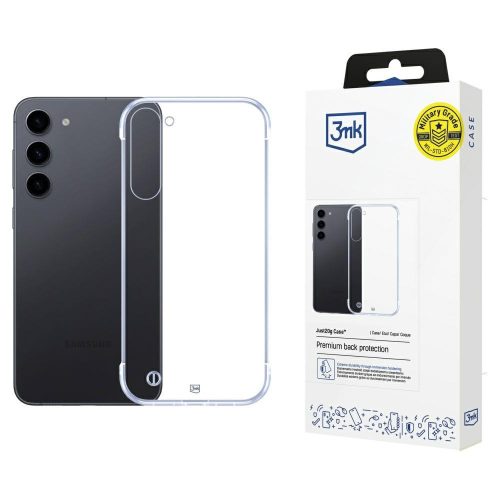 3MK Just20g Clear Case Samsung Galaxy S23 Plus tok, átlátszó