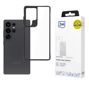   3mk Satin Armor Case+ Samsung Galaxy S25 Ultra tok, átlátszó