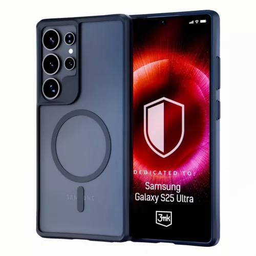 3mk Satin Armor MagCase Samsung Galaxy S25 Ultra tok, átlátszó