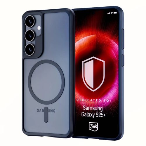 3mk Satin Armor MagCase Samsung Galaxy S25 Plus tok, átlátszó