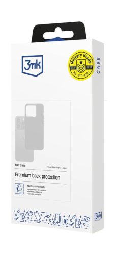 3mk Matt Case for Xiaomi Redmi Note 14 5G - tok, fekete