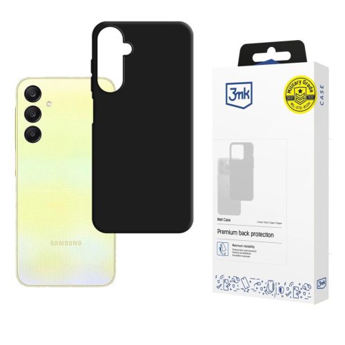 3mk Matt Case Samsung Galaxy A26 5G tok, fekete