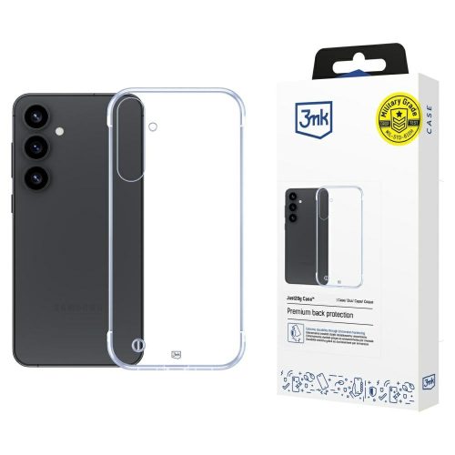 3MK Just20g Clear Case Samsung Galaxy S25 Plus tok, átlátszó