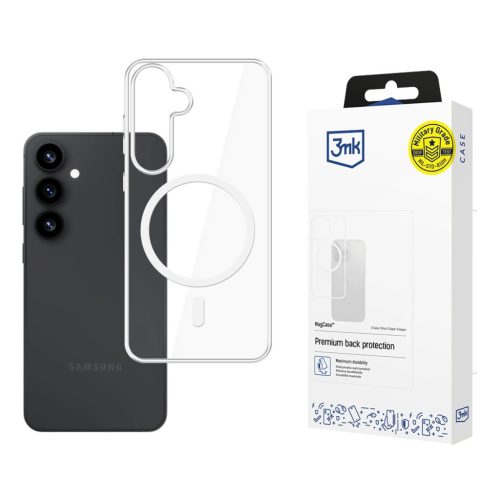 3MK MagCase Samsung Galaxy S25 Plus tok, átlátszó