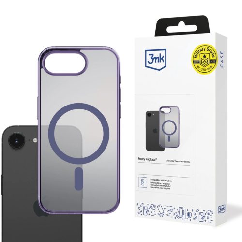 3mk Frosty MagCase Apple iPhone 16E  tok, lila