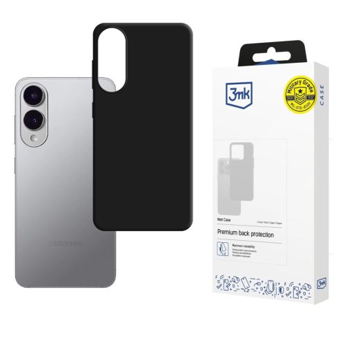 3MK Matt Case Samsung Galaxy S25 Edge tok, fekete