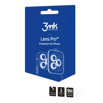   3mk Lens Protection Pro Camera Glass Apple iPhone 17 - kameravédő, ezüst
