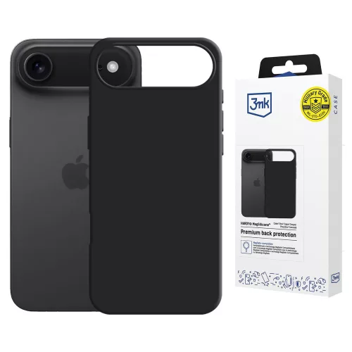 3MK case Hardy MagSilicone Apple iPhone 17 Air tok, sötétszürke