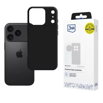 3mk Matt Case Pro Apple iPhone 17 Pro Max tok, matt fekete