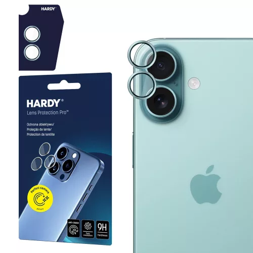3mk HARDY Lens Protection Pro lens glass iPhone 17 kameravédő, zöld