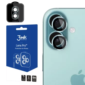   3mk Lens Protection Pro Tempered Glass iPhone 17 kameravédő, zöld