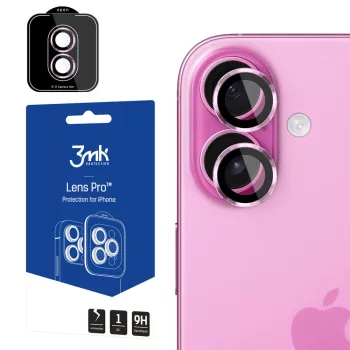   3mk Lens Protection Pro Tempered Glass iPhone 17 kameravédő, lila