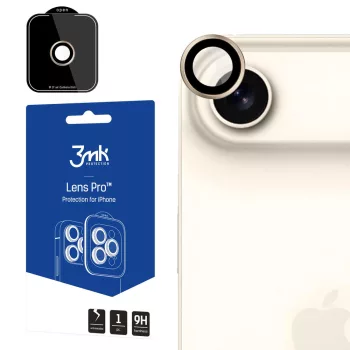   3mk Lens Protection Pro Tempered Glass iPhone 17 Air kameravédő, arany