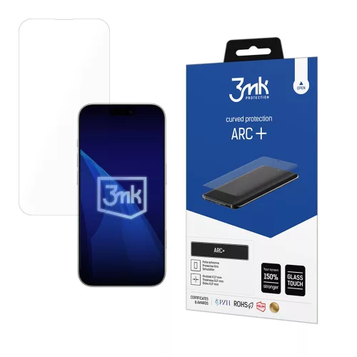 3MK ARC+ Fullscreen Apple iPhone 17 Air edzett üvegfólia