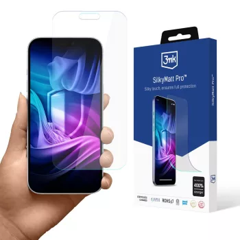 3MK Silky Matt Pro Apple iPhone 17 edzett üvegfólia