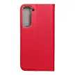 Smart Magnet oldalra nyíló tok Samsung Galaxy S22 Plus, piros
