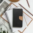 Smart Fancy oldalra nyíló tok Samsung Galaxy S22 Plus, arany, fekete