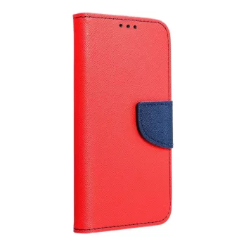   Smart Fancy oldalra nyíló tok Samsung Galaxy S22 Plus, piros, sötétkék