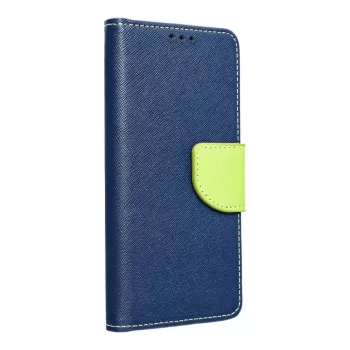   Smart Fancy oldalra nyíló tok Samsung Galaxy S22 Plus, sötétkék