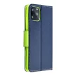 Smart Fancy oldalra nyíló tok Samsung Galaxy S22 Plus, sötétkék