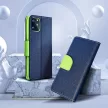 Smart Fancy oldalra nyíló tok Samsung Galaxy S22 Plus, sötétkék