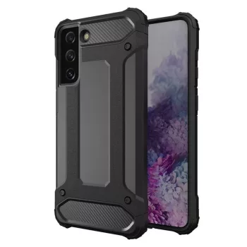   Hybrid Armor Tough Rugged ütésálló tok SAMSUNG S22, fekete