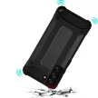Hybrid Armor Tough Rugged ütésálló tok SAMSUNG S22, fekete