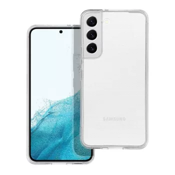   Samsung Galaxy S22 2mm szilikon hátlap, tok, kameravédelemmel, átlátszó