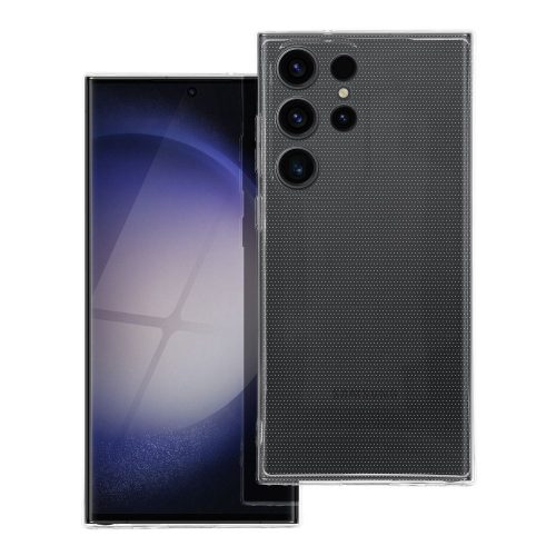 Samsung Galaxy S23 Ultra 2mm szilikon hátlap, tok, átlátszó