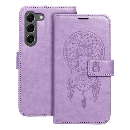 MEZZO Book case Samsung Galaxy S23 dreamcatcher tok, lila