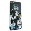X-ONE 3D Full Cover edzett üvegfólia Samsung Galaxy S23 Ultra (tokbarát) ujjlenyomat-érzékelős, fekete
