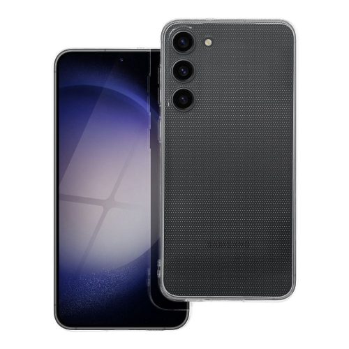 Samsung Galaxy S23 Plus 2mm szilikon hátlap, tok, kameravédelemmel, átlátszó
