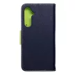 Smart Fancy oldalra nyíló tok Samsung Galaxy S23 FE, zöld, sötétkék