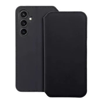   DUAL POCKET Book oldalra nyíló tok Samsung Galaxy S23 FE, fekete