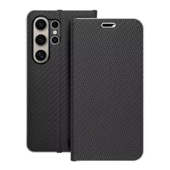 LUNA Book Carbon Samsung Galaxy S24 Ultra tok, fekete