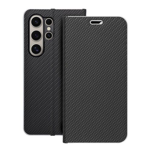 LUNA Book Carbon Samsung Galaxy S24 Ultra tok, fekete