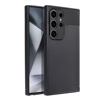 Case CARBON PREMIUM Samsung Galaxy S24 Ultra tok, fekete