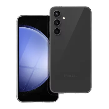   Samsung Galaxy S23 FE 2mm szilikon hátlap, tok, kameravédelemmel, átlátszó