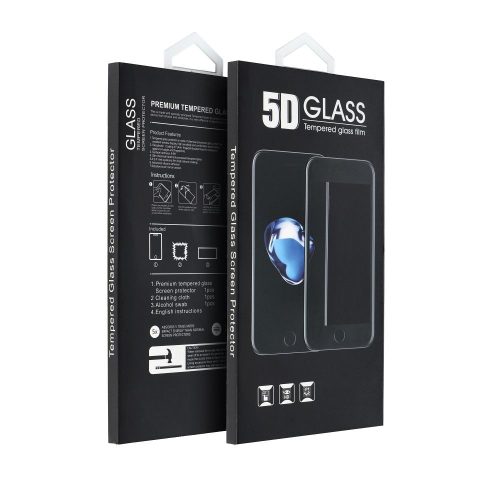 5D Full Glue edzett üvegfólia Samsung Galaxy S24 Plus, fekete