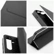 LUNA Book Carbon oldalra nyíló tok Samsung Galaxy S23 FE, fekete