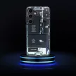 Tech Case hátlap, tok Samsung Galaxy S23 FE design 1, fekete