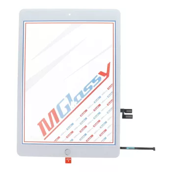   MUSTTBY Érintőképernyő + hátlapi matrica + Home iPAD 7 (fehér)