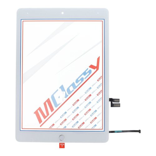 MUSTTBY Érintőképernyő + hátlapi matrica + Home iPAD 9 (fehér)