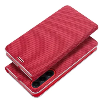 LUNA Book Carbon Samsung Galaxy S23 tok, piros