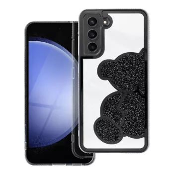 TEDDY BEAR Case Samsung Galaxy S23 Ultra tok, fekete