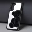 TEDDY BEAR Case Samsung Galaxy S23 Ultra tok, fekete